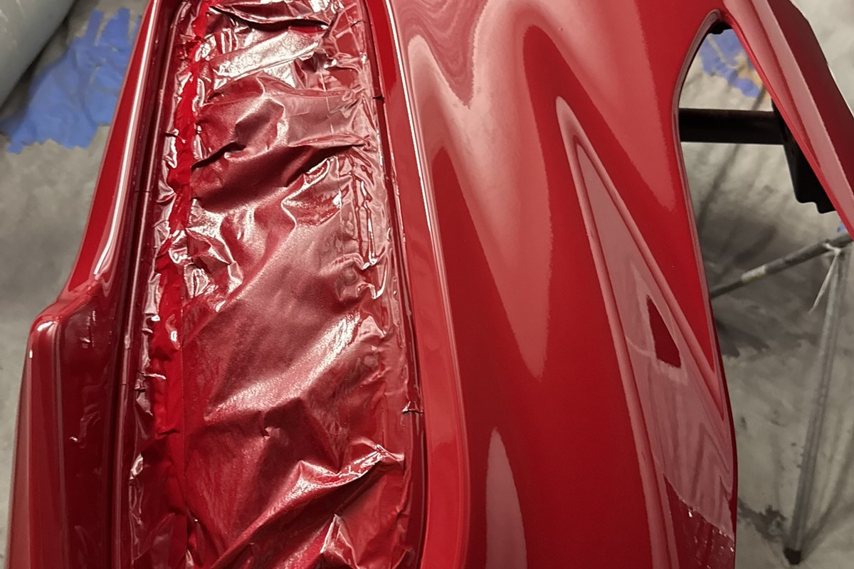 Aftermarket Part Paint Matching before